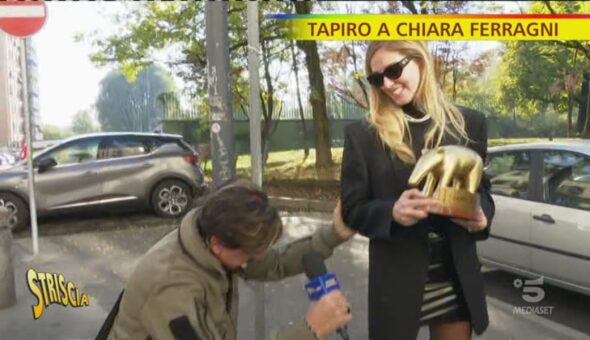 Tapiro d'oro a Chiara Ferragni
