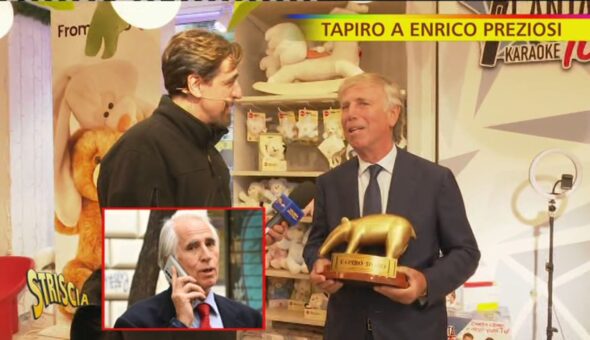 Tapiro d'oro a Enrico Preziosi