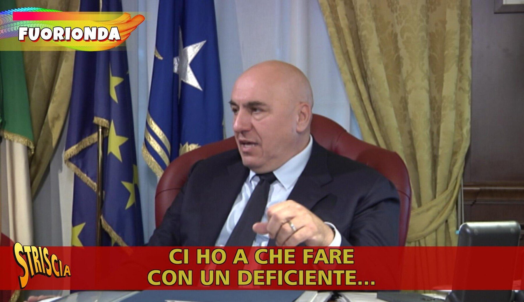 Fuorionda esclusivo di Striscia, Crosetto su Conte: “Ho a che fare con un deficiente”