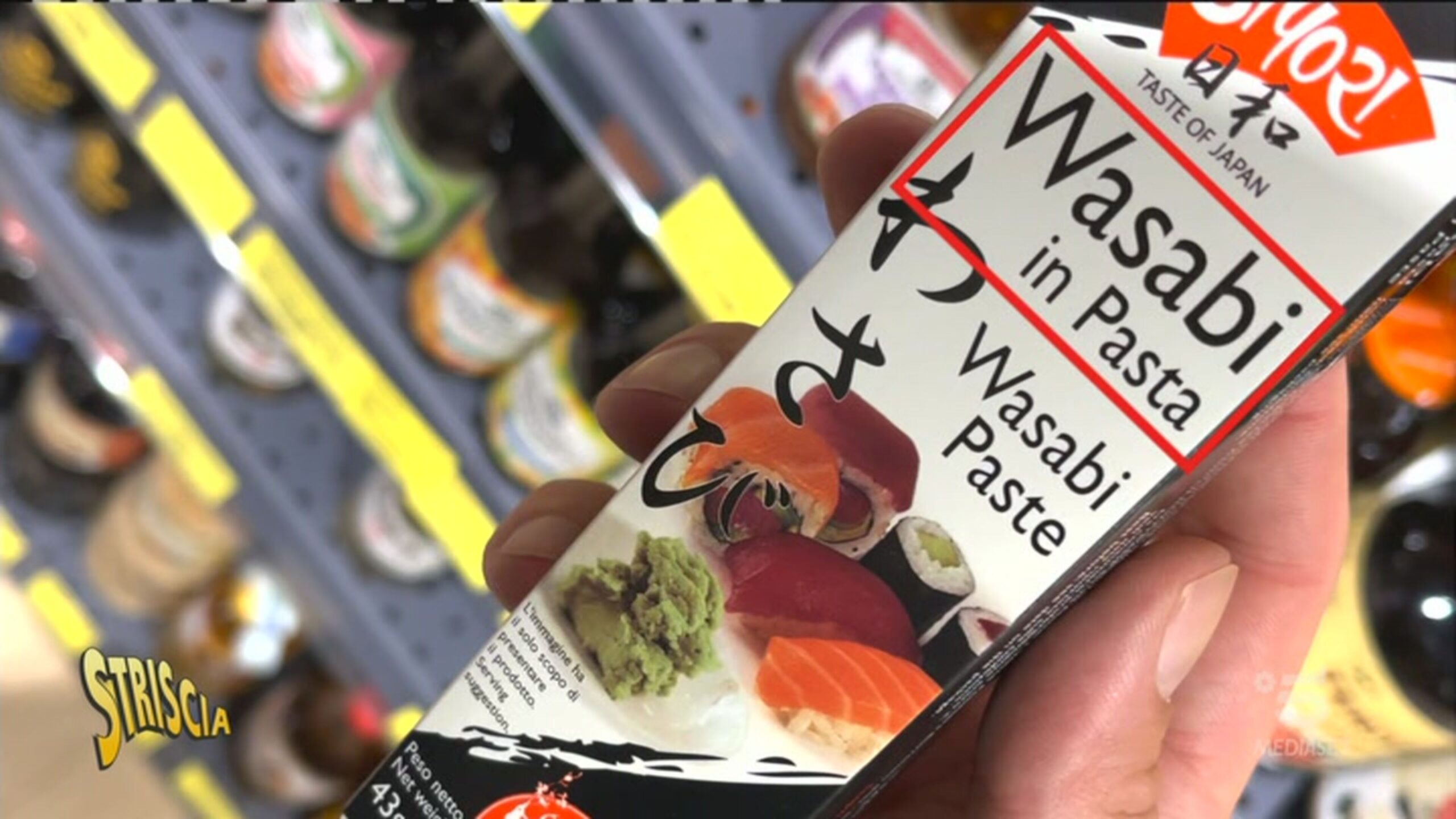 Il vero wasabi esiste? In commercio sostituito col rafano - Striscia la ...