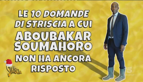 Le 10 domande di Striscia all'onorevole Soumahoro