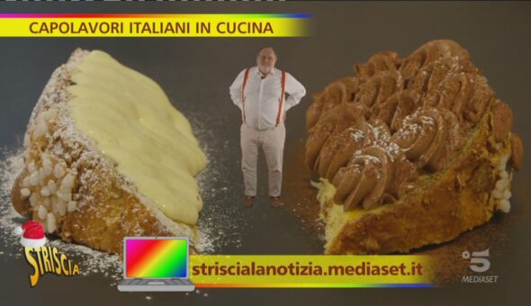 Il Panettone con le sue creme, la versione di Simone Finazzi e Davide Comaschi