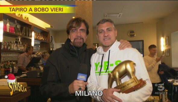 Bobo tv registrata prima della finale mondiale: Tapiro d'oro a Bobo Vieri