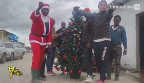 Aboubakar Soumahoro, il Babbo Natale con gli stivali