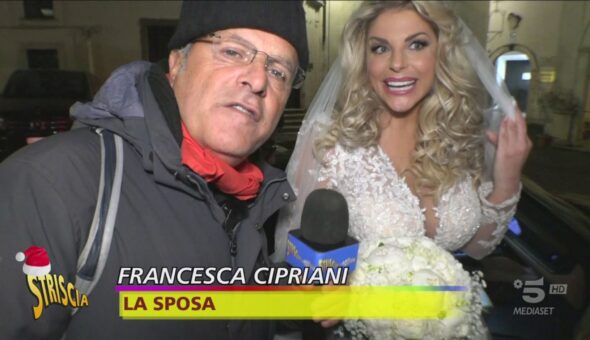 Al matrimonio di Francesca Cipriani sotto una pioggia che porta fortuna (o no?)