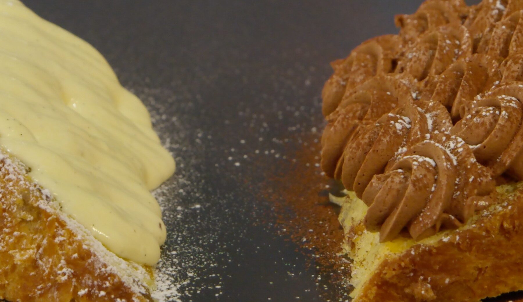 La ricetta del “Panettone con le sue creme” di Simone Finazzi e Davide Comaschi