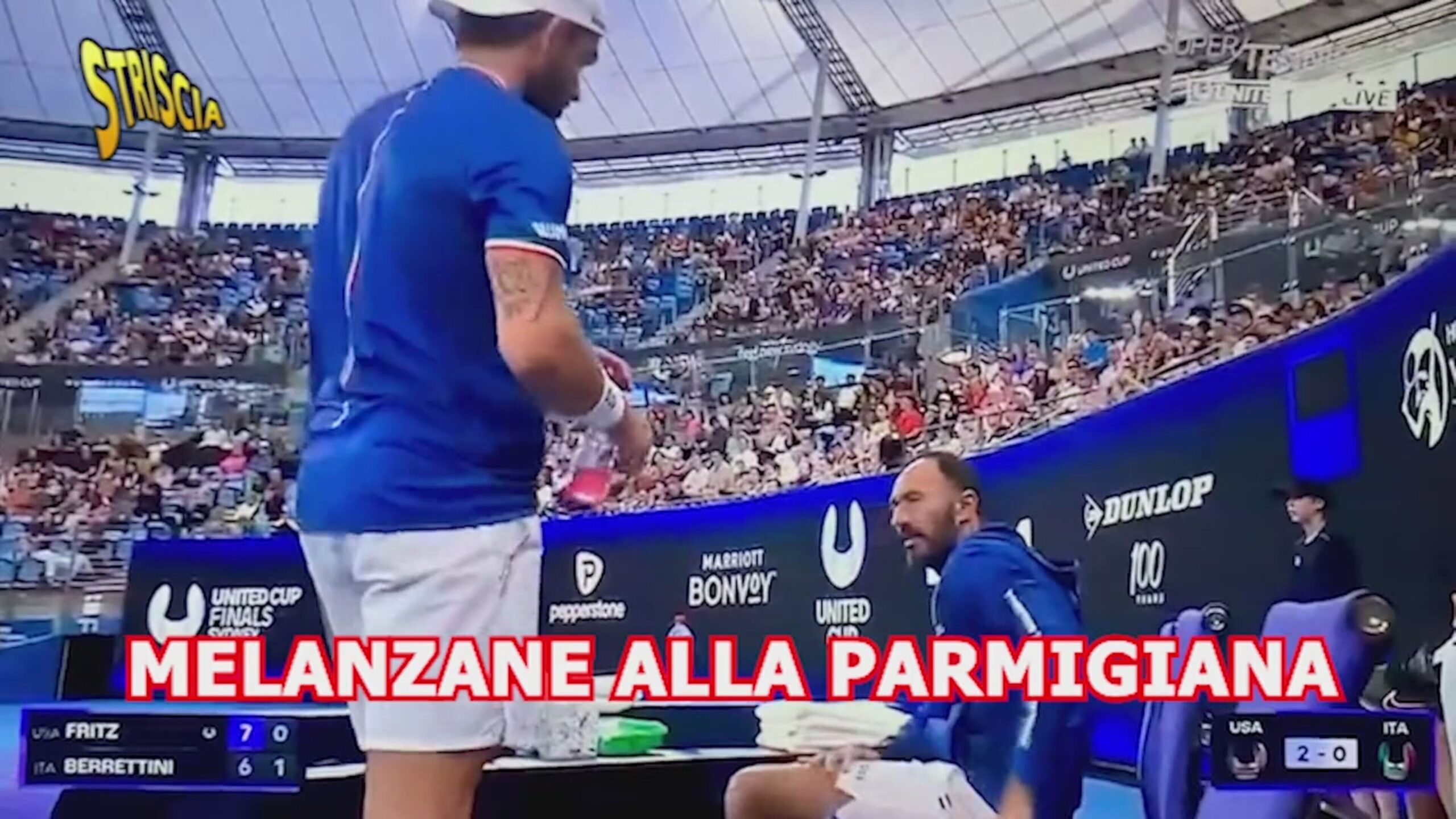 Berrettini e la parmigiana: questo match non s’ha da fare