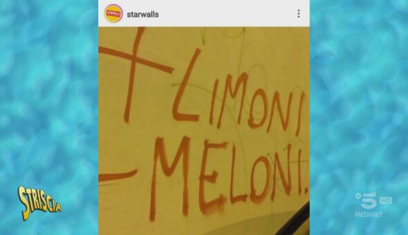 Più limoni meno Meloni: ma chi l'ha scritto, Fedez?