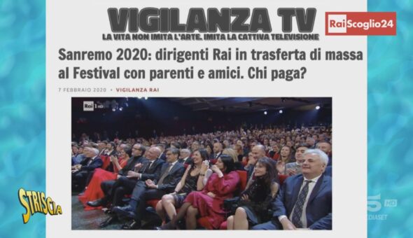 La carovana Rai a Sanremo: 1.100 persone. E chi paga?