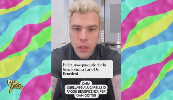 Uova di Pasqua benefiche, Fedez risponde a Selvaggia Lucarelli