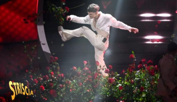Blanco sfascia il palco di Sanremo