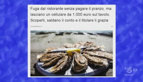 Fuga dal ristorante per non pagare il conto, ma lasciano un cellulare da 1000 euro