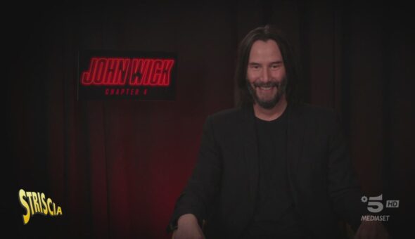 Riccardo Trombetta passa l'esame di Keanu Reeves