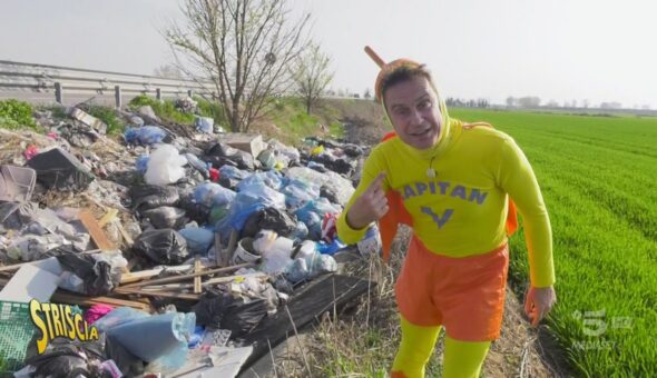 Capitan Ventosa e la discarica abusiva di Camisano