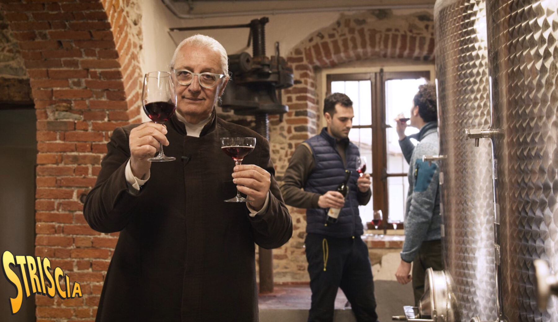 Oggi a Striscia, Rampello tra i vigneti di Spigno Monferrato