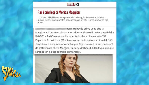Stasera Pinuccio torna ad occuparsi del caso Monica Maggioni