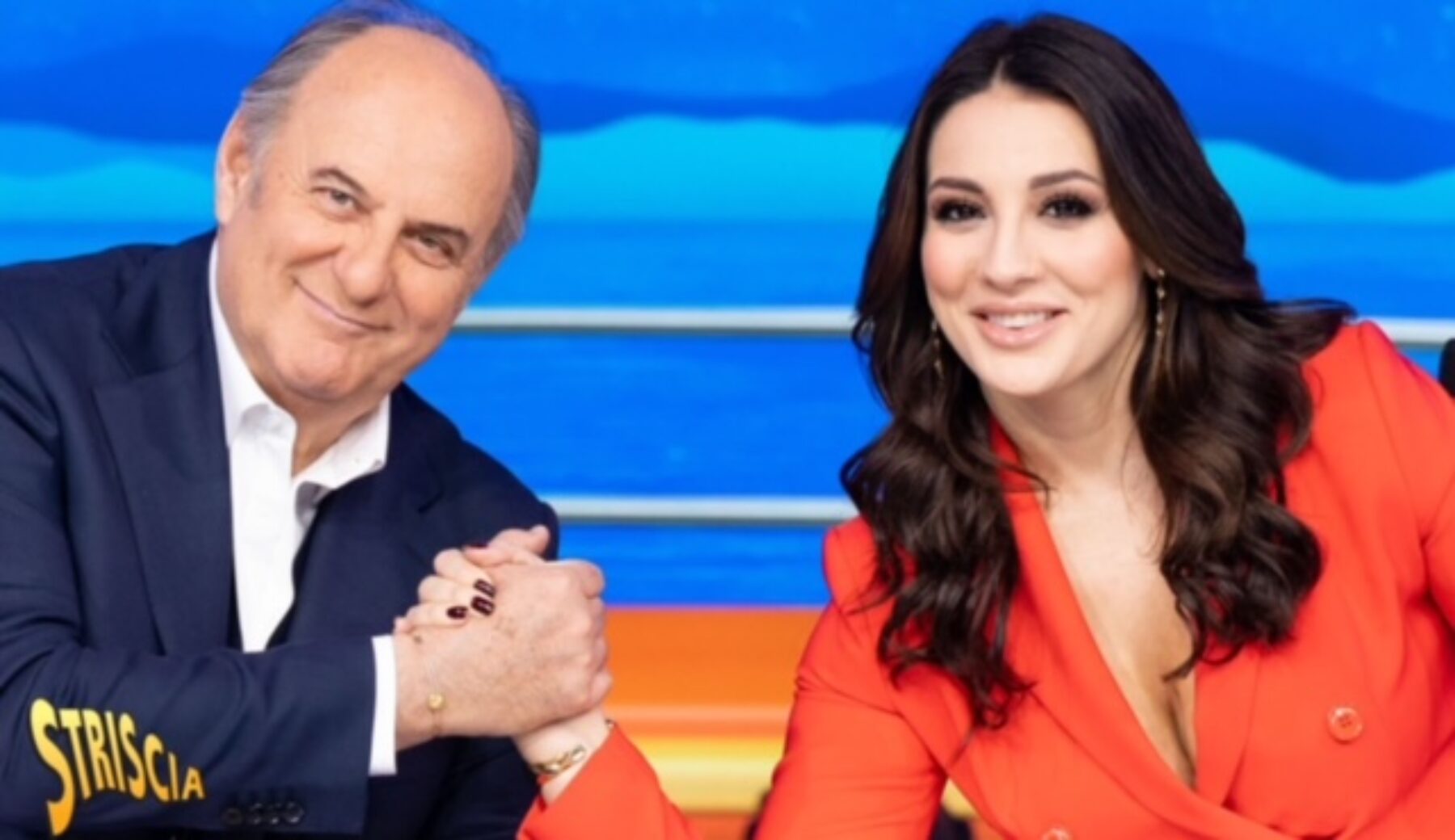 A Striscia la notizia è tempo di Francesca Manzini e Gerry Scotti