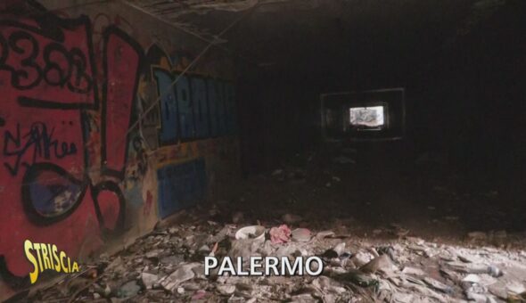 Palermo ha un problema: i sottopassi pedonali sono pieni di monnezza