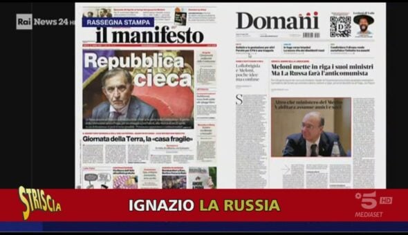 Segnalati da voi: il presidente del Senato Ignazio La Russia