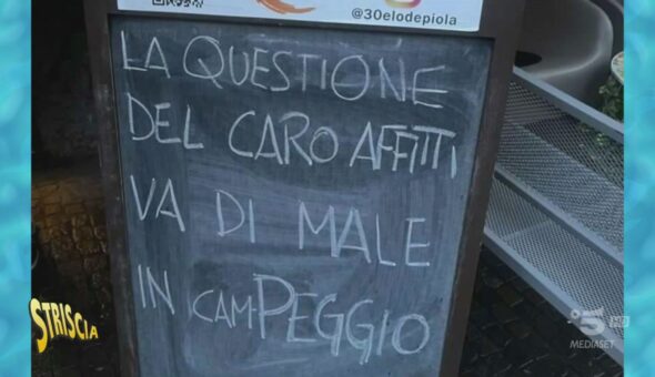 Striscioni rubati e scritte da pollo: è 