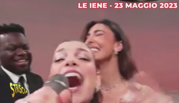 Emma Marrone e Belen Rodriguez, amiche di scivoloni 