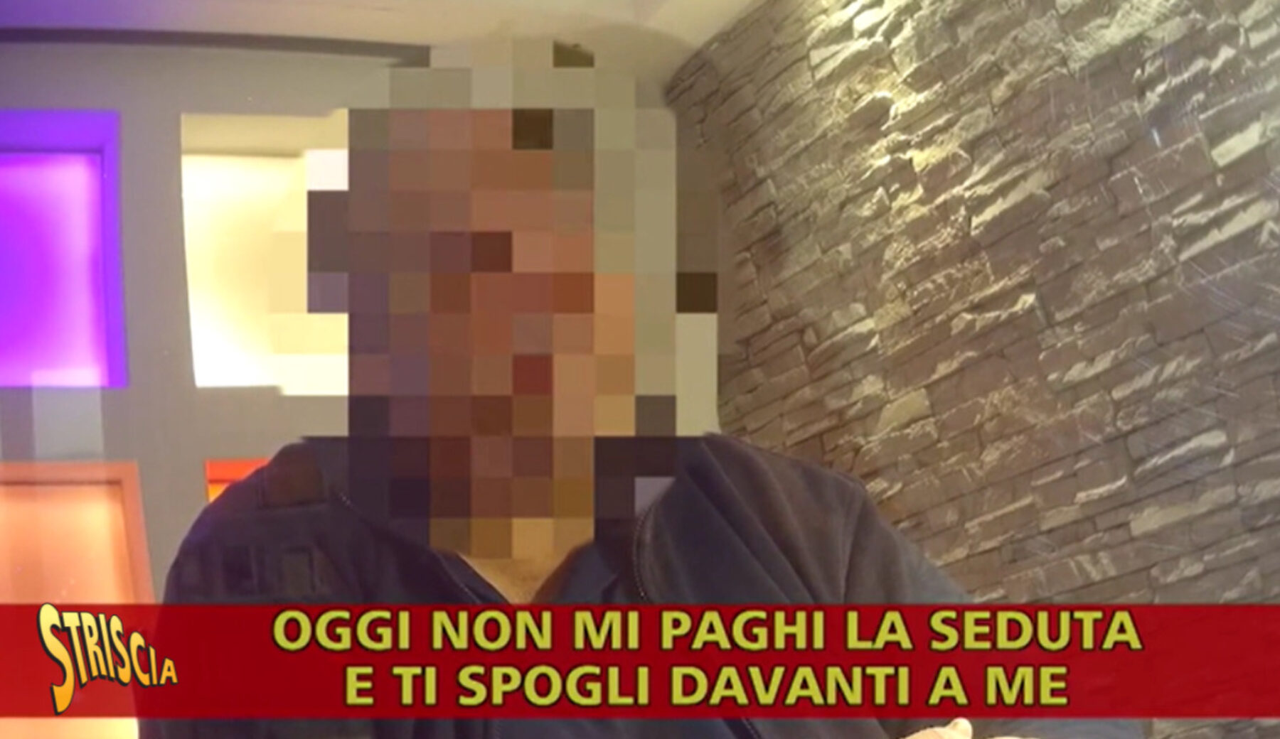 Oggi a Striscia, parla la vittima del “mental coach zozzone”