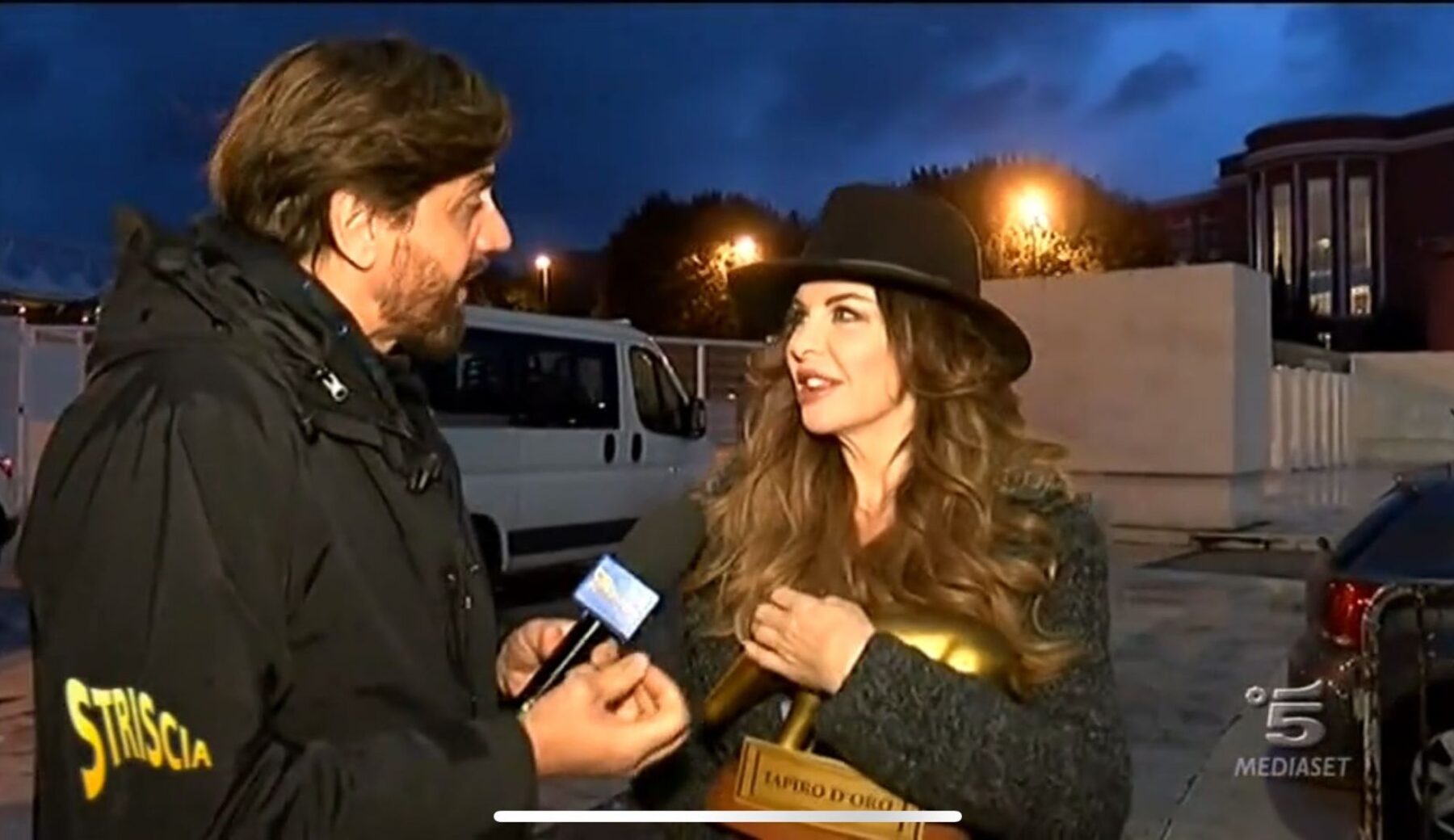 Alba Parietti, ballando col Tapiro