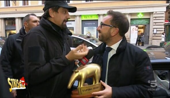Quel Tapiro a Bonafede per colpa delle parole di Renzi