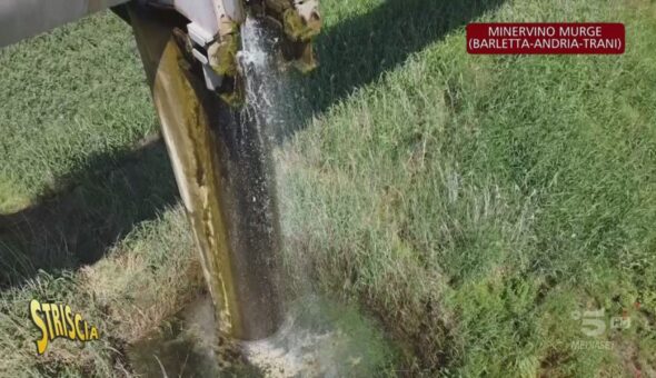 Puglia, le cascate gentilmente fornite dell'Ente Irrigazione