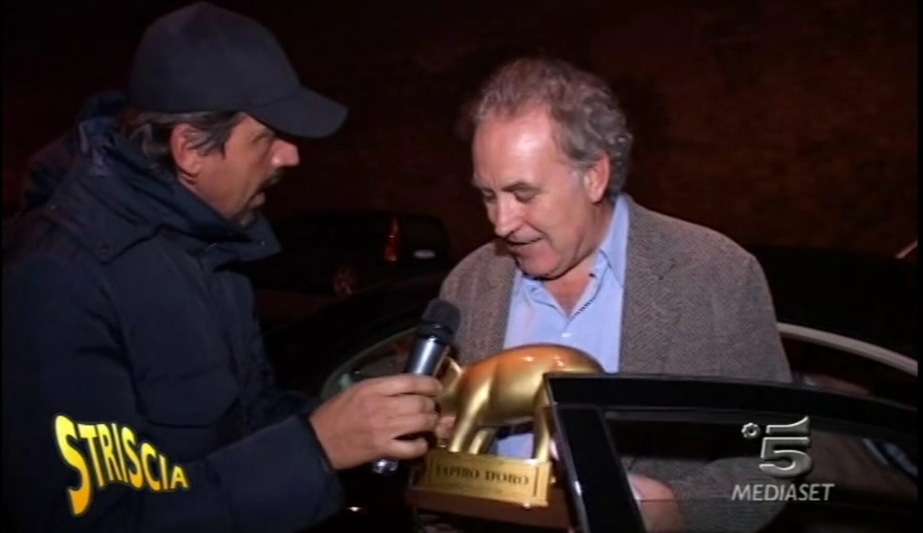 L’unico Tapiro d’oro a Michele Santoro