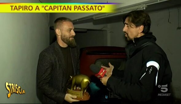 Niente rinnovo? Daniele De Rossi si consola con un Tapiro