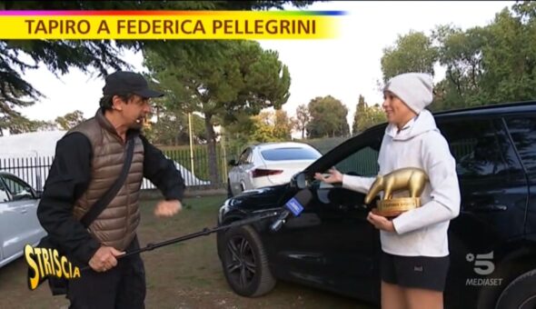 Cosa faceva Federica Pellegrini quando non nuotava? Riceveva Tapiri