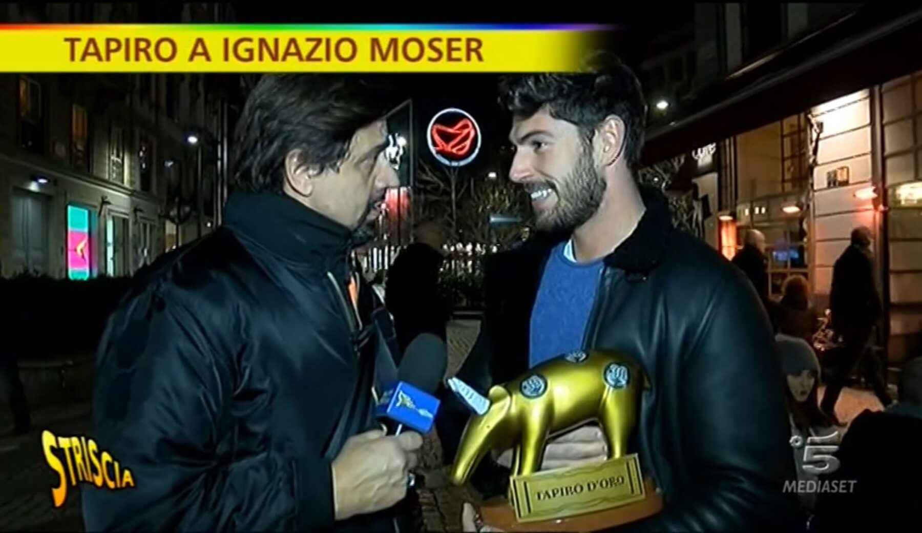 Quel Tapiro d’oro con manubri a Ignazio Moser