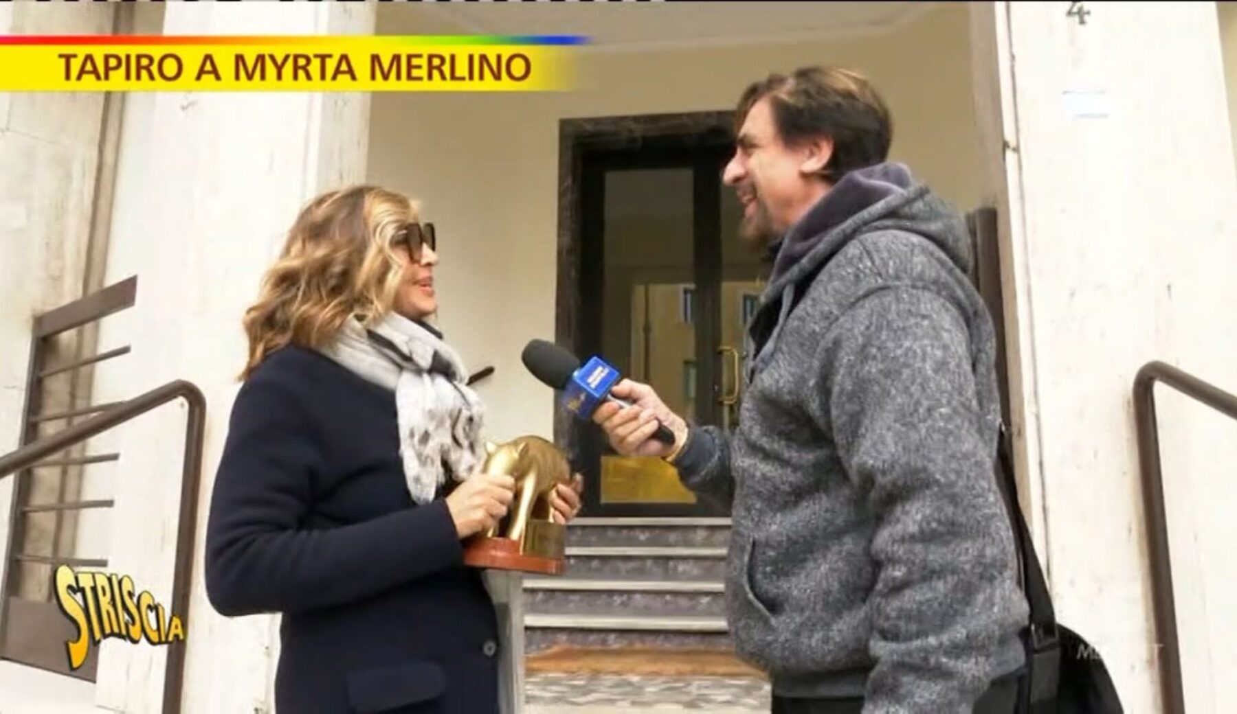 Myrta Merlino, che Tapiro che tirava!