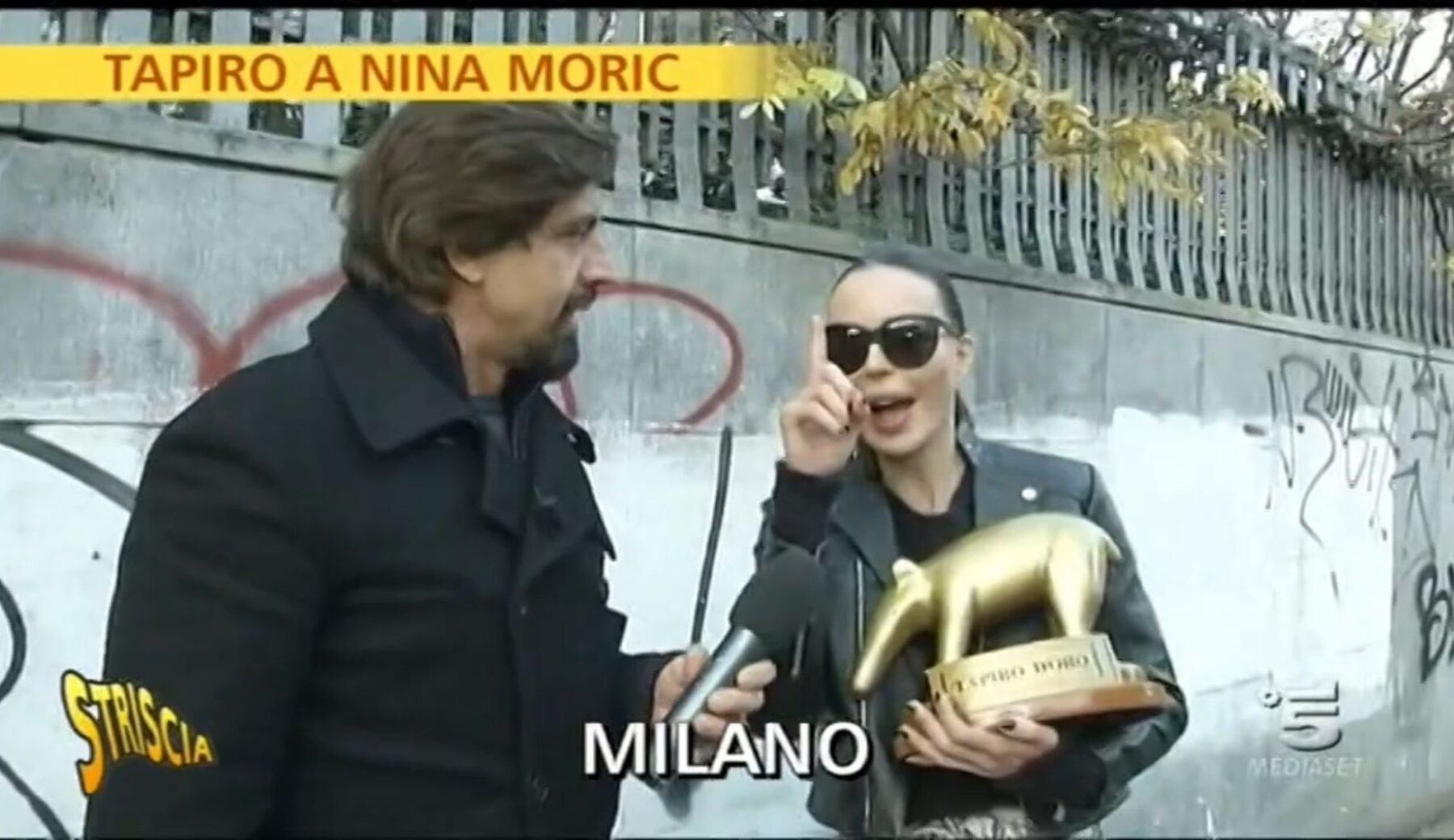 Polemiche e ritocchini, i Tapiri a Nina Morić