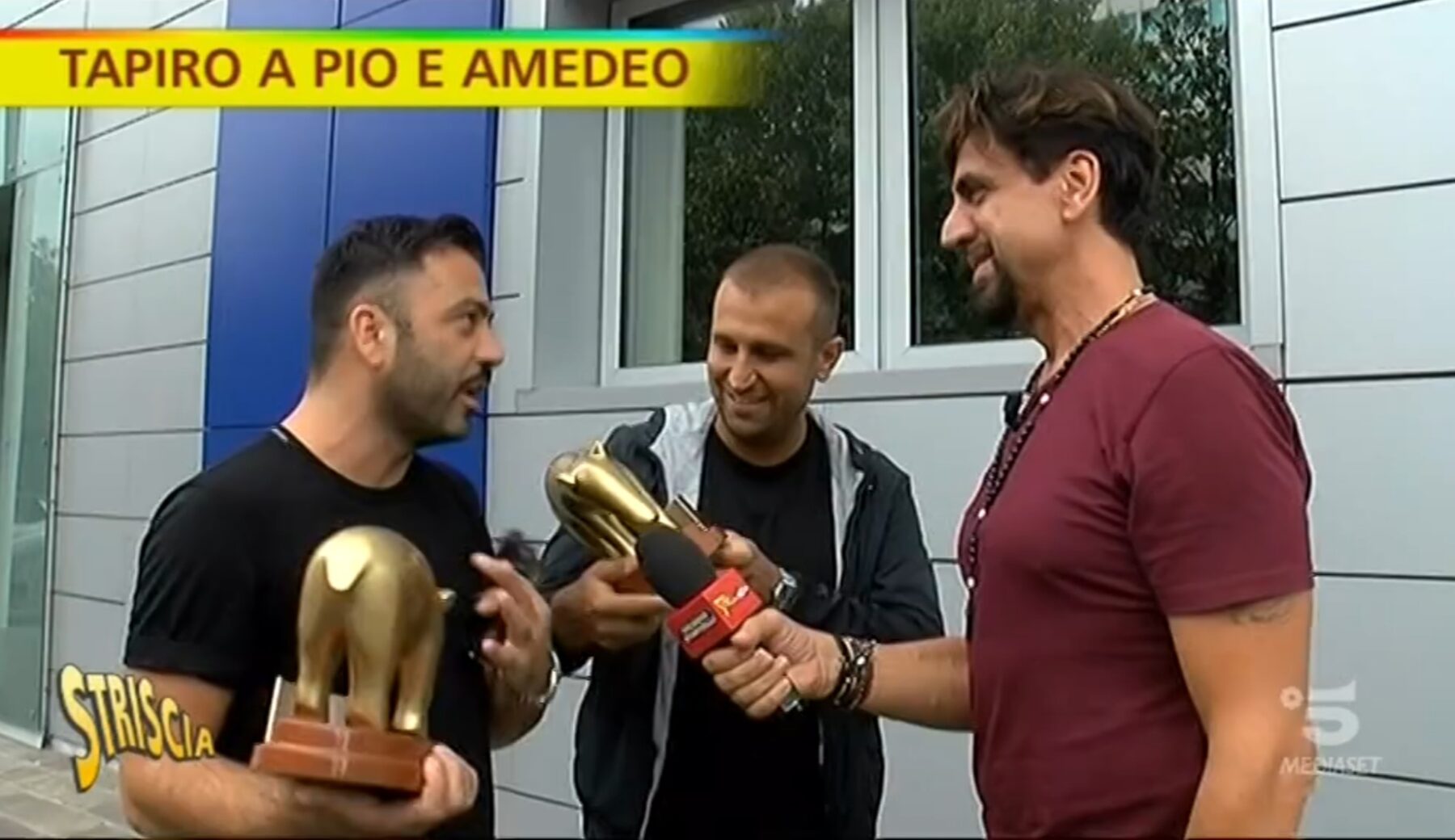 Amedeo (e Pio) e quel Tapiro d’oro per lo spettacolo copiato