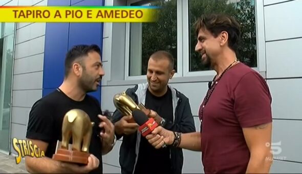 Amedeo (e Pio) e quel Tapiro d’oro per lo spettacolo copiato