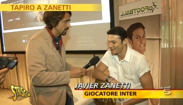 50 anni di Javier Zanetti, tra il Tapiro e Lukaku