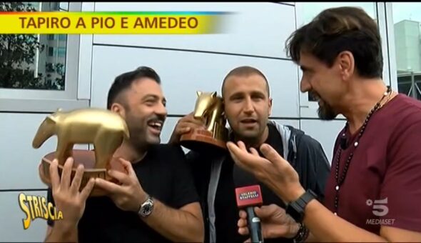 Spettacoli uguali, ma titoli diversi. E Pio (con Amedeo) si attapirò