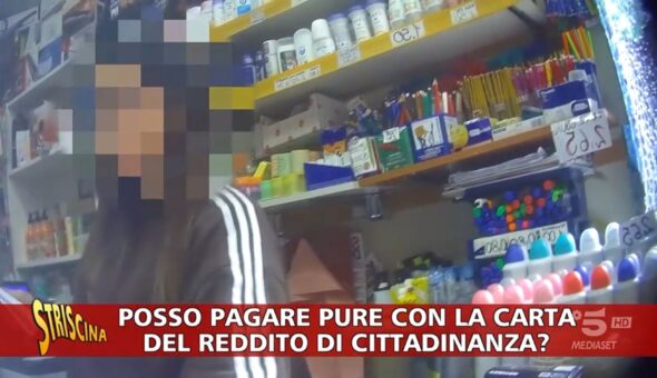 Reddito di Cittadinanza addio. I servizi di Striscia