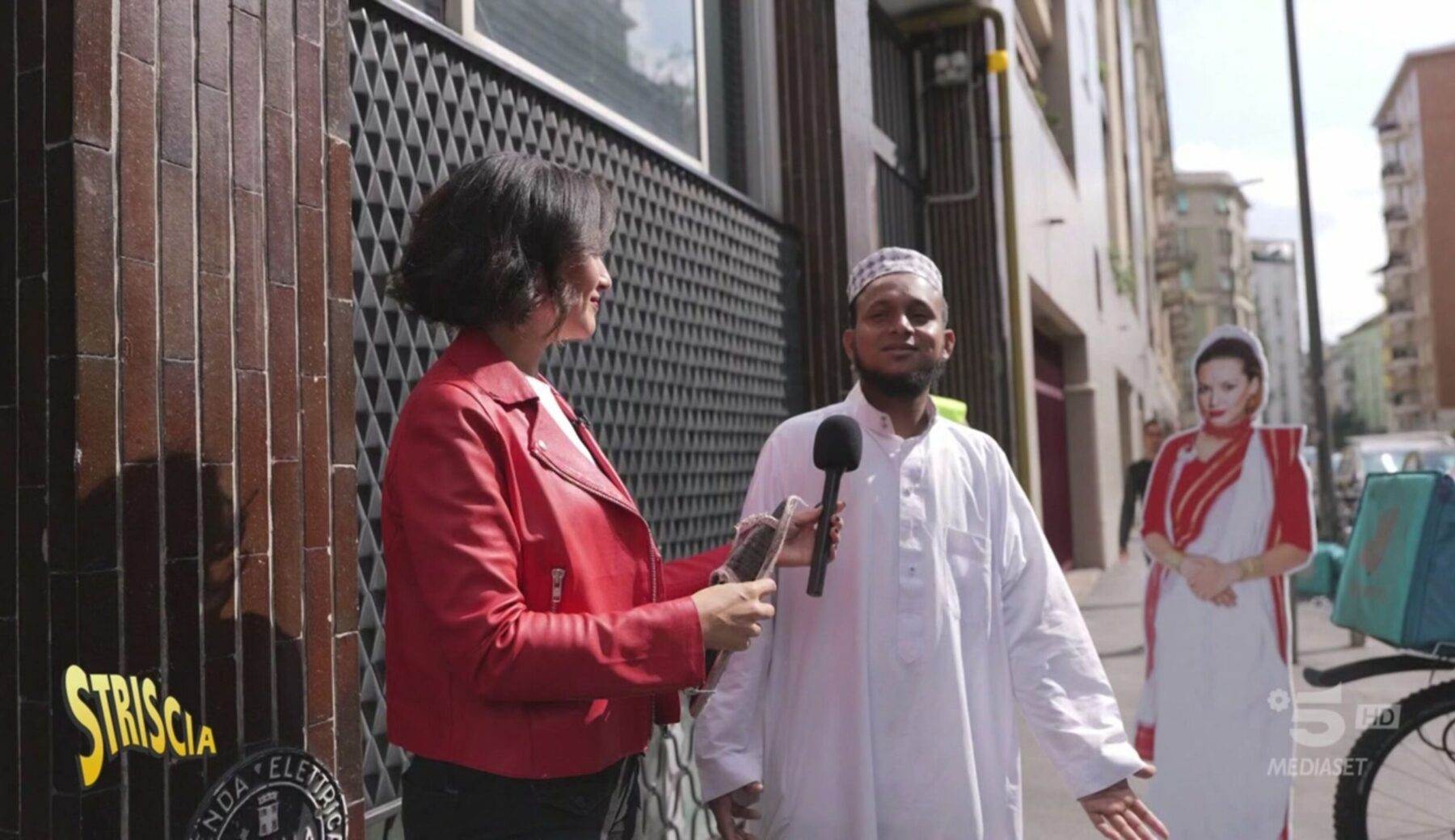 Una ciabatta contro la violenza sulle mogli musulmane