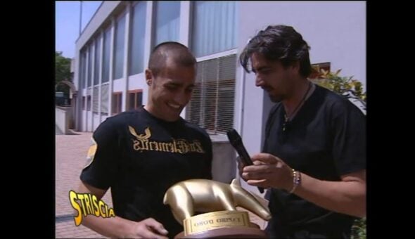 Flebo e Tapiro a Fabio Cannavaro