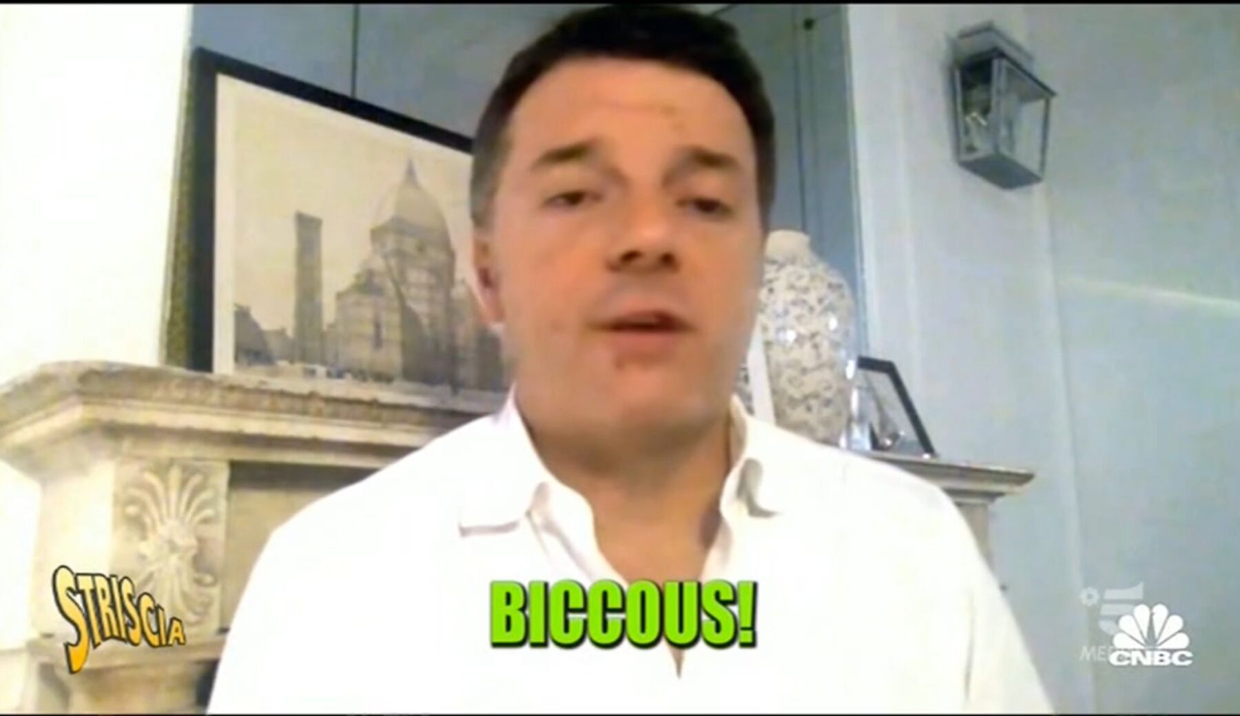 Renzi (e il suo inglese Mostruoso) si candidano alle Europee