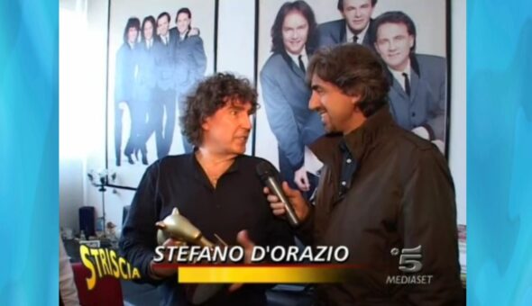 Quando Stefano D’Orazio lasciò i Pooh e vinse un Tapiro d’oro