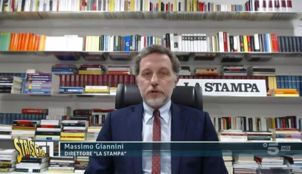 Giannini via dalla Stampa: ecco le immagini dei festeggiamenti