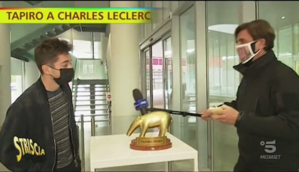Ladri ed errori in pista: tutti i Tapiri di Charles Leclerc