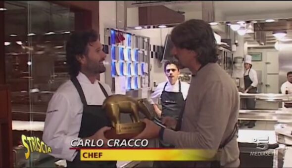 Carlo Cracco, una stella in meno e un Tapiro in più