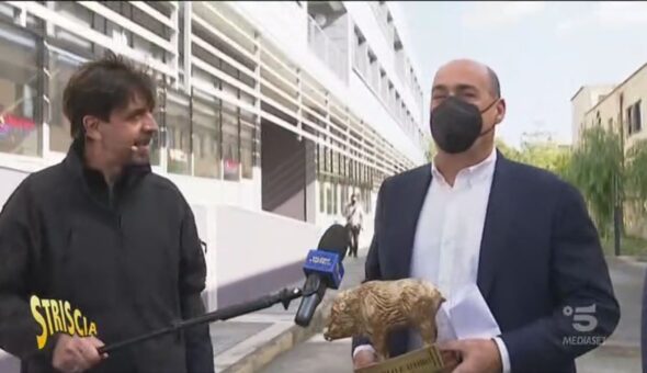 Zingaretti che al Tapiro preferì il Cinghiale d'oro