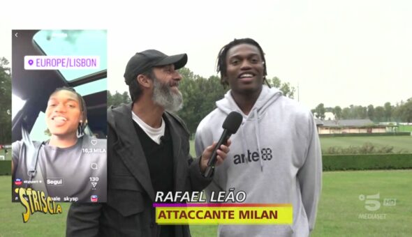 Vip alla guida (con cellulare!): beccato Rafael Leão