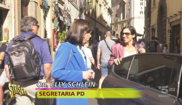 Quando Elly incontrò Schlein: giacca azzurra vs giacca rosa